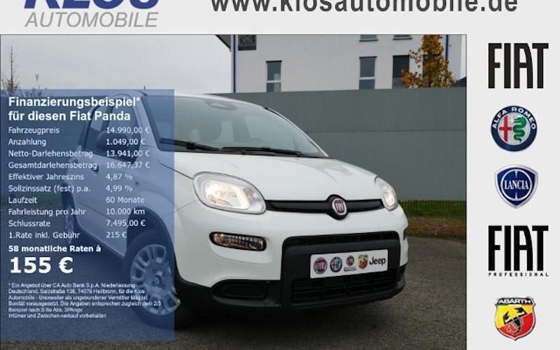 Weiß Gebraucht 2024 Fiat Panda Kleinwagen | 13.990 € (Fairer Preis) - Bild 1/2