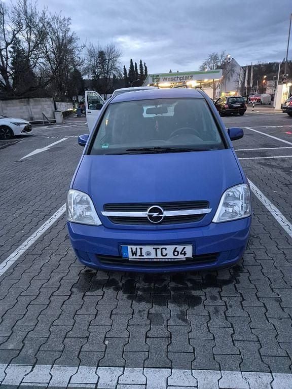 Gebraucht Opel Meriva Edition 101 PS (74 kW) 2005 Blau Van / Kleinbus