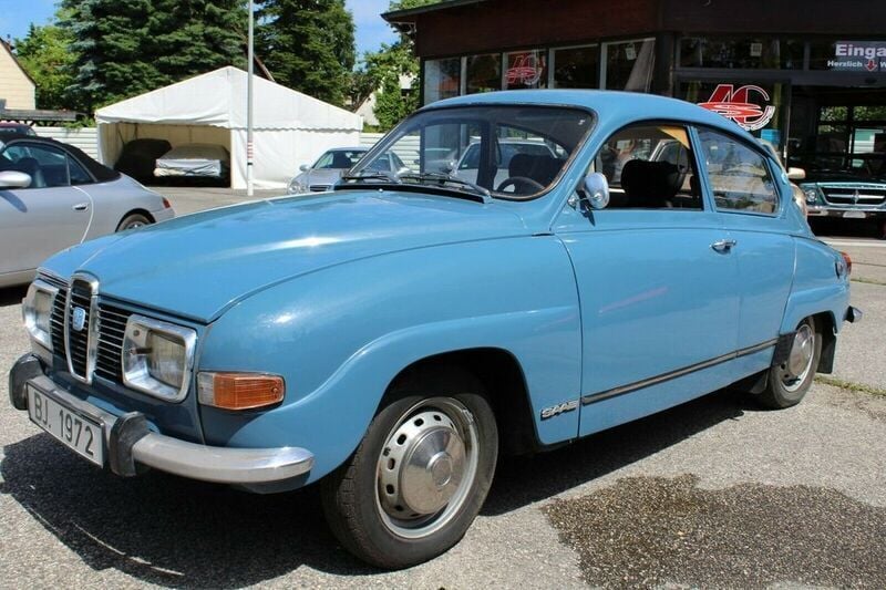 Gebraucht Saab 96 88 PS (64 kW) 1972 Blau Limousine