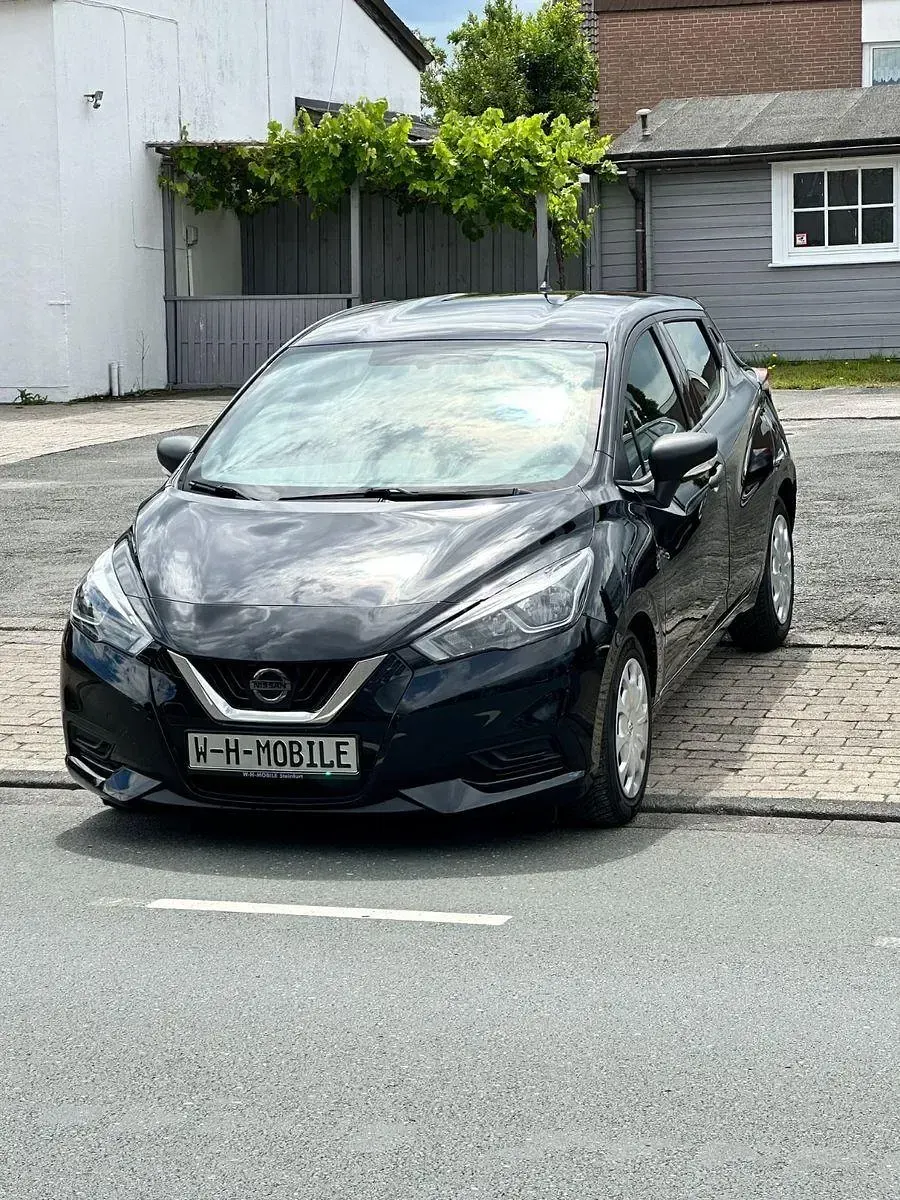 Gebraucht Nissan Micra Visia 71 PS (52 kW) 2019 Schwarz Kleinwagen