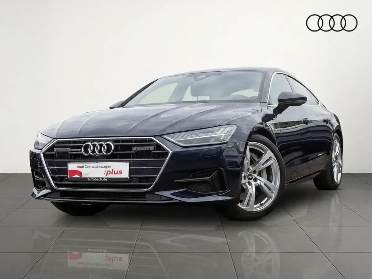 Gebraucht Audi A7 Sportback S-Line 299 PS (219 kW) 2023 Blau Kleinwagen