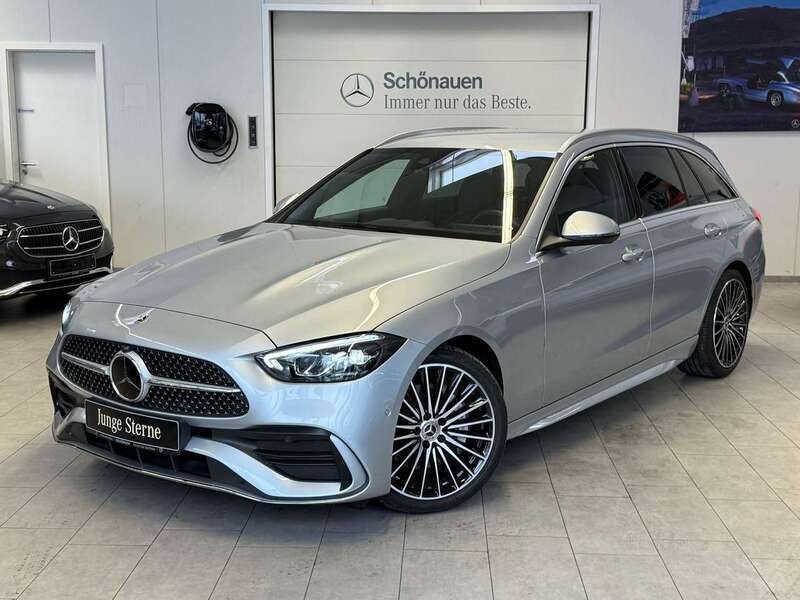 Silber Gebraucht 2023 Mercedes C180 AMG Kombi | 36.980 € (Fairer Preis) - Bild 1/4