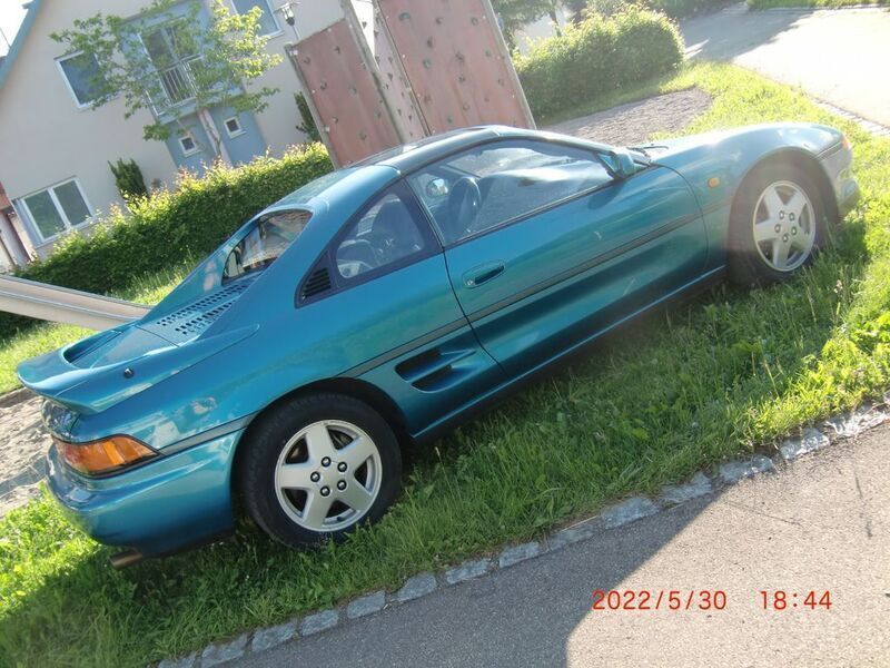 Gebraucht Toyota MR2 156 PS (114 kW) 1992 Blau metallic Coupé