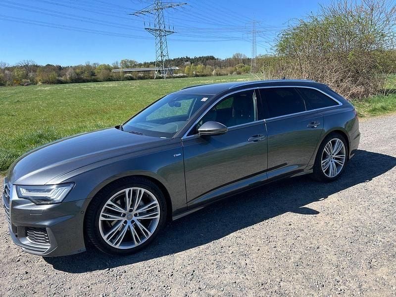 Grau Gebraucht 2021 Audi A6 S-Line Kombi | 33.900 € (Fairer Preis) - Bild 1/4