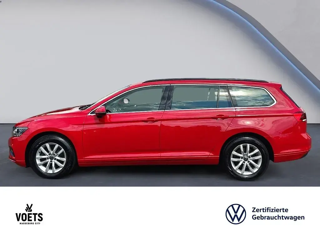 Gebraucht VW Passat Business 122 PS (89 kW) 2021 Rot Kombi