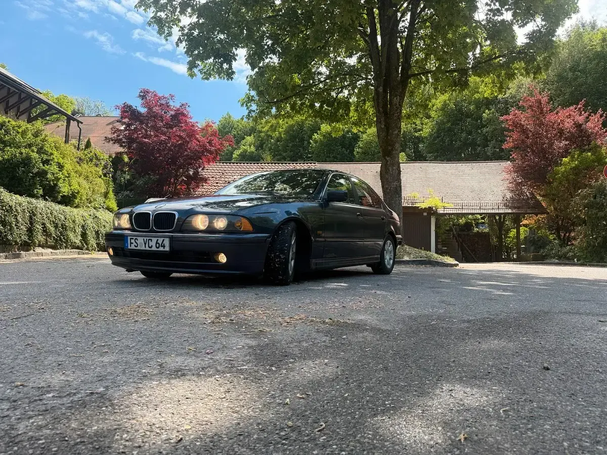 Usata BMW 520 170 CV (125 kW) 2002 Blu Berlina