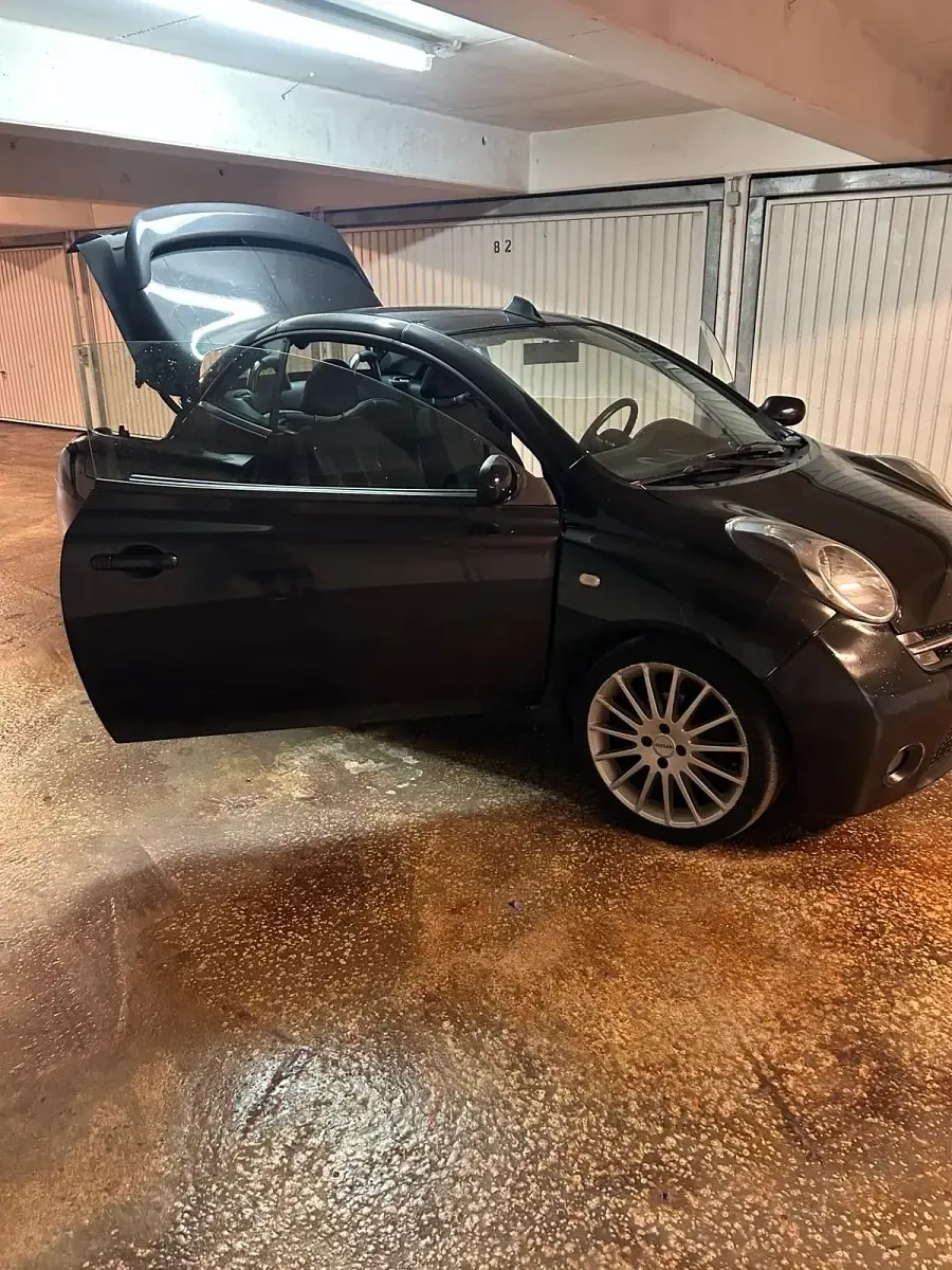 Gebraucht Nissan Micra C+C 110 PS (80 kW) 2007 Schwarz Cabrio