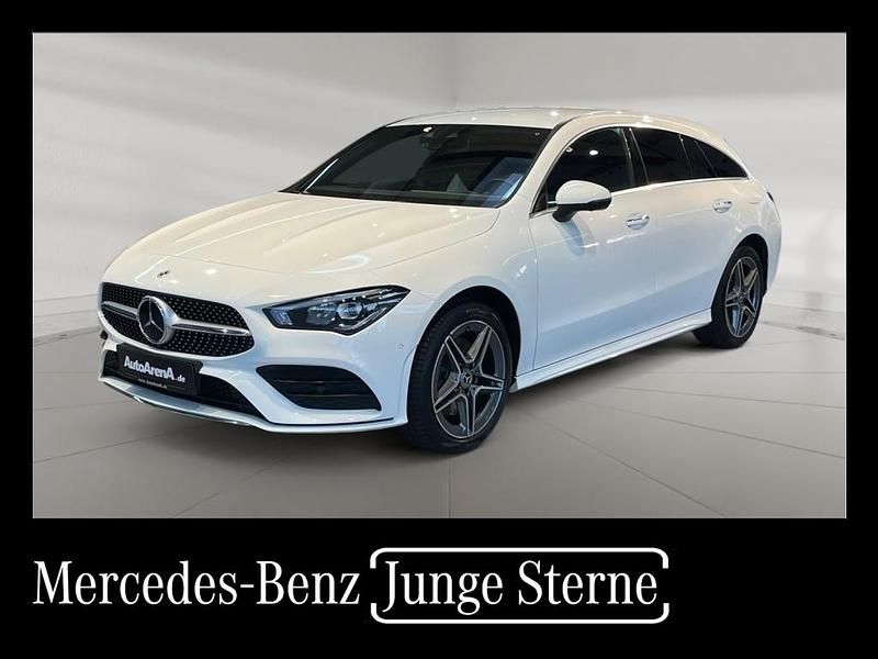 Unilack polarweiss Gebraucht 2022 Mercedes CLA250e Shooting Brake AMG Kombi | 25.119 € (Fairer Preis) - Bild 1/4