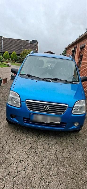 Blau Gebraucht 2003 Suzuki Wagon R+ Kombi | 550 € (Teuer) - Bild 1/4