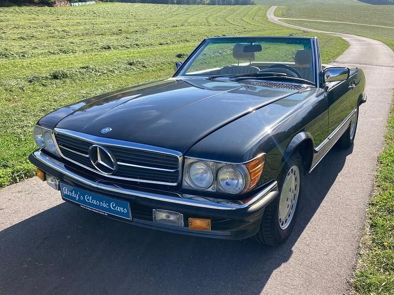 Schwarz Gebraucht 1988 Mercedes 560 Cabrio | 37.500 € - Bild 1/4