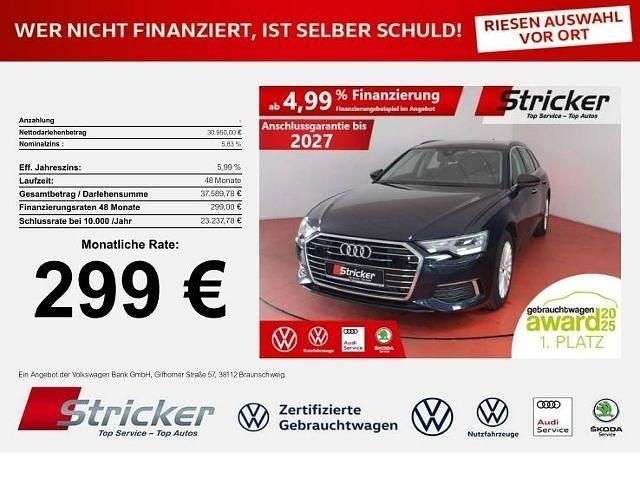 Usado Audi A6 Design 265 HP (194 kW) 2022 Azul Carrinha