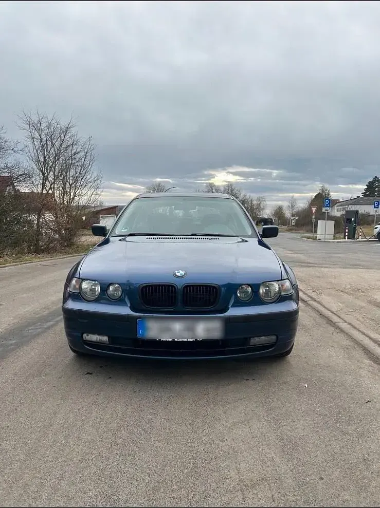 Usata BMW 316 116 CV (85 kW) 2004 Blu Coupé