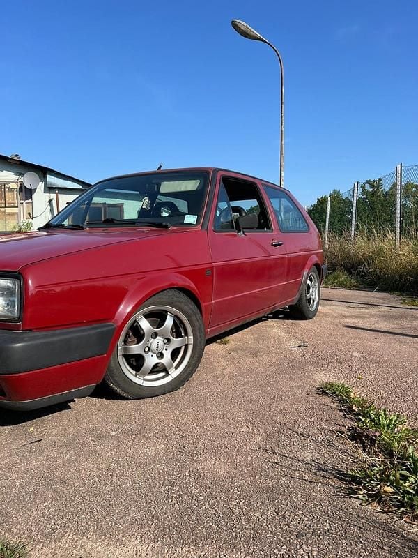 Gebraucht VW Golf II 55 PS (40 kW) 1985 Rot Kleinwagen