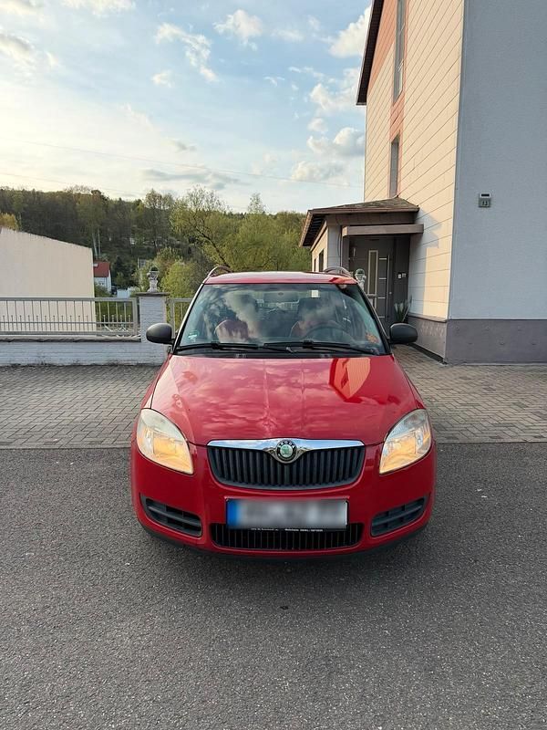 Gebraucht Skoda Fabia 80 PS (58 kW) 2010 Rot Kombi