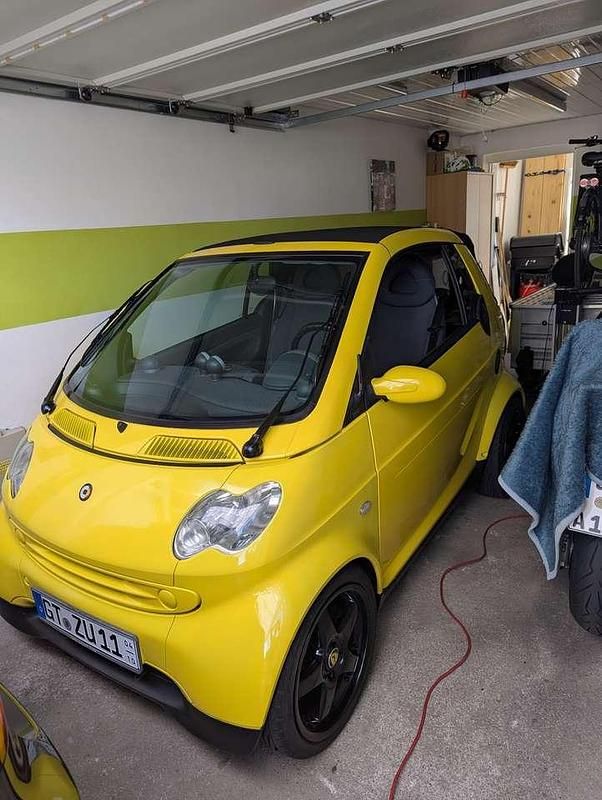 Gebraucht Smart ForTwo Cabrio Passion 41 PS (30 kW) 2003 Gelb Cabrio