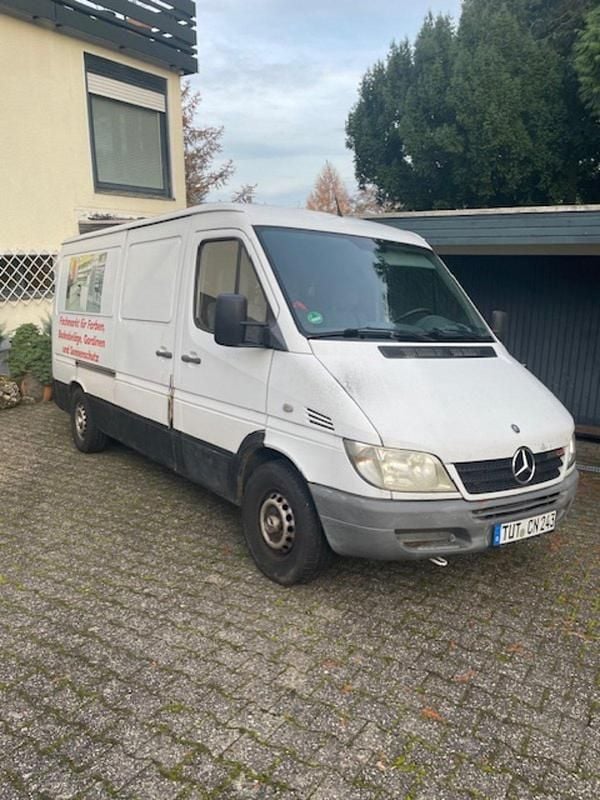 Weiß Gebraucht 2005 Mercedes Sprinter Van | 4.800 € (Superpreis) - Bild 1/4