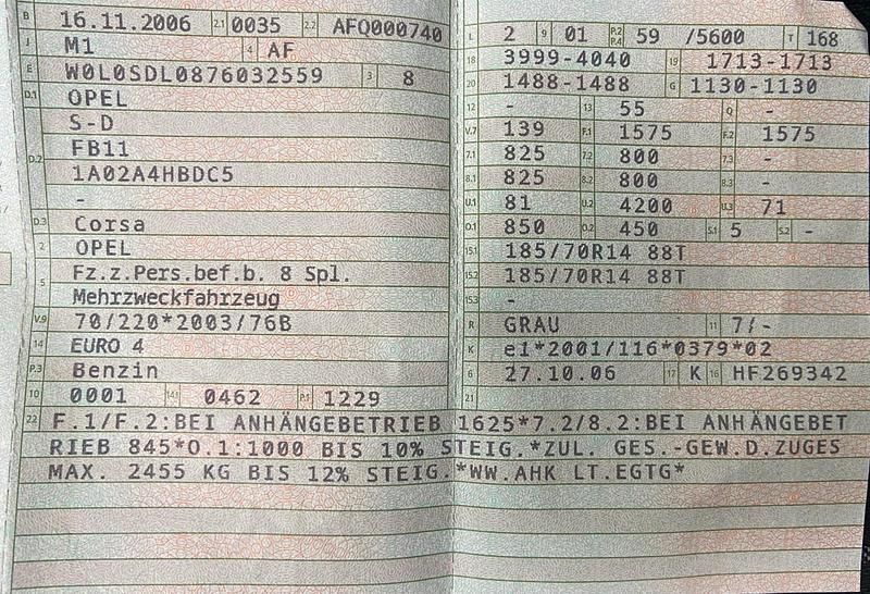 Gebraucht Opel Corsa Cosmo 80 PS (58 kW) 2006 Kleinwagen