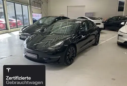 Occasion Tesla Model 3 Performance 377 kW (513 ch) 2022 Noir Berline