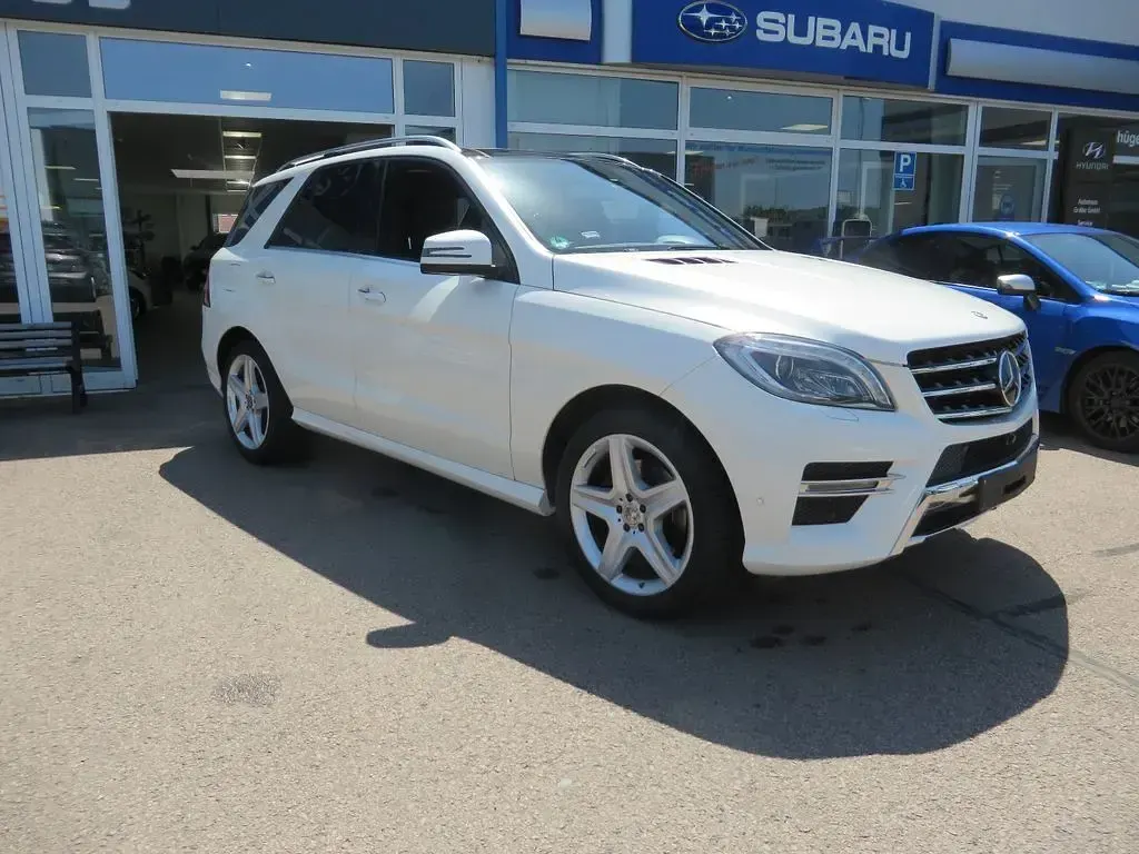 Gebraucht Mercedes ML350 258 PS (189 kW) 2015 Weiß SUV