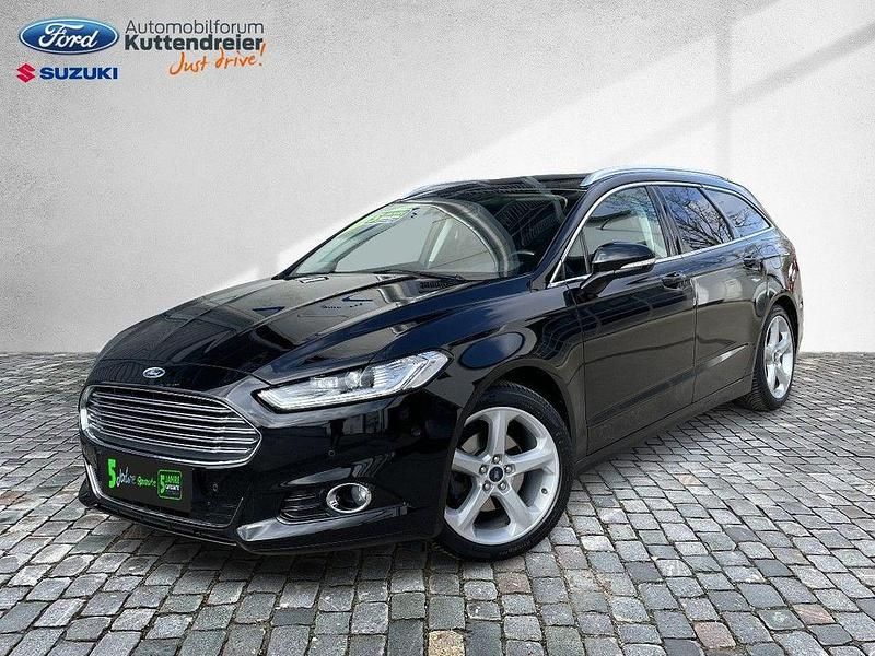 Gebraucht Ford Mondeo Titanium 165 PS (121 kW) 2018 Iridiumschwarz metallic Kombi