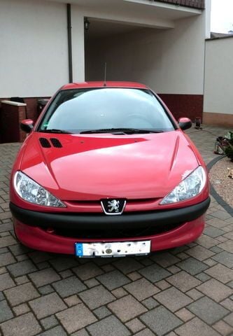 Gebraucht Peugeot 206 75 PS (55 kW) 2007 Rot Kleinwagen