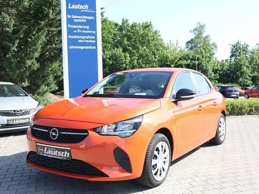 Gebraucht Opel Corsa-e Edition 100 kW (136 PS) 2022 Orange Kleinwagen