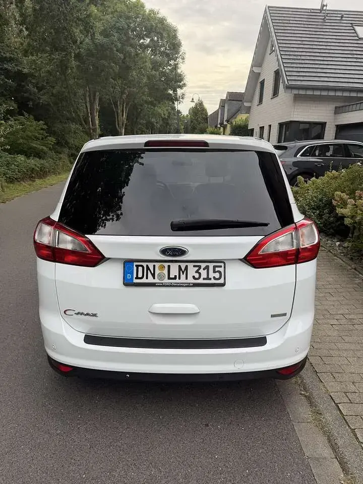 Gebraucht Ford Grand C-Max Titanium 150 PS (110 kW) 2016 Weiß Van / Kleinbus