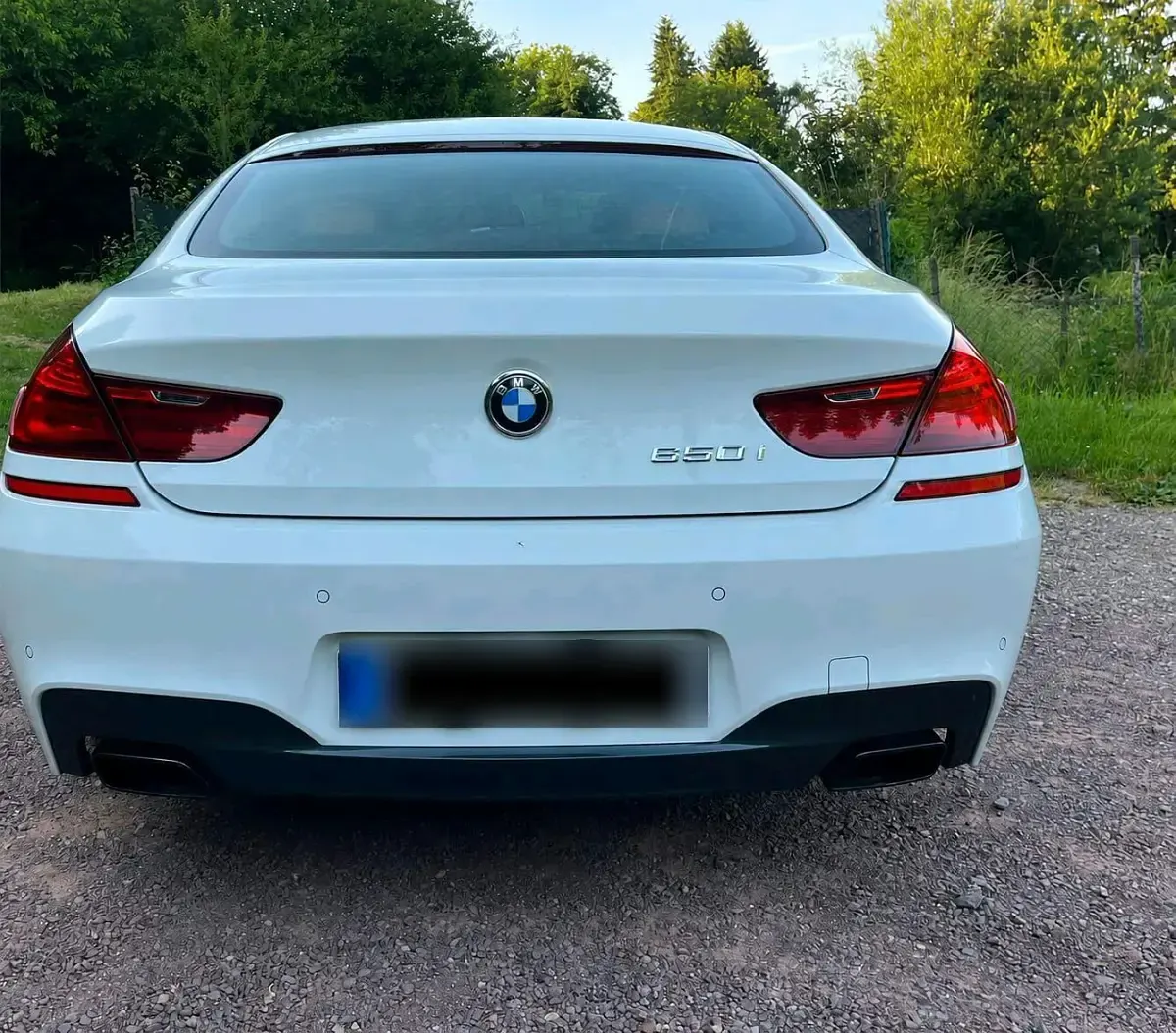 Gebraucht BMW 650 449 PS (330 kW) 2015 Weiß Coupé