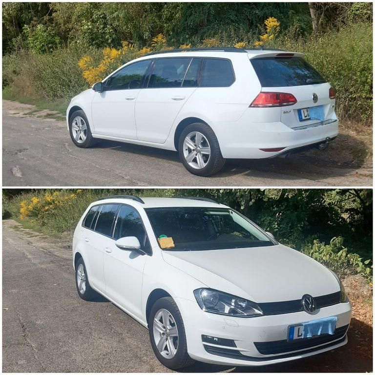 Weiß Gebraucht 2016 VW Golf VII Comfortline Kombi | 11.000 € (Guter Preis) - Bild 1/4