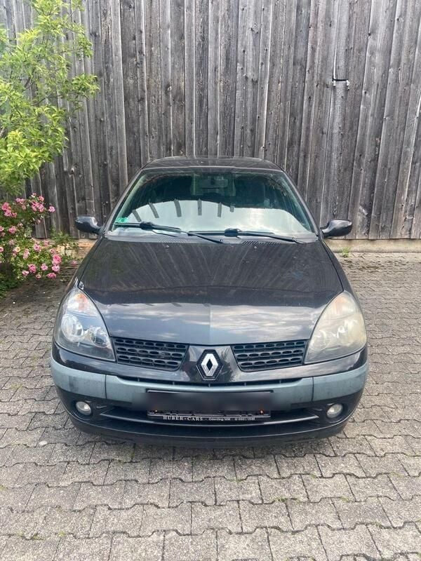 Schwarz Gebraucht 2003 Renault Clio II Kleinwagen | 1.699 € (Superpreis) - Bild 1/4
