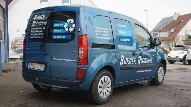 Gebraucht Mercedes Citan 111 110 PS (80 kW) 2015 Blau Van / Kleinbus