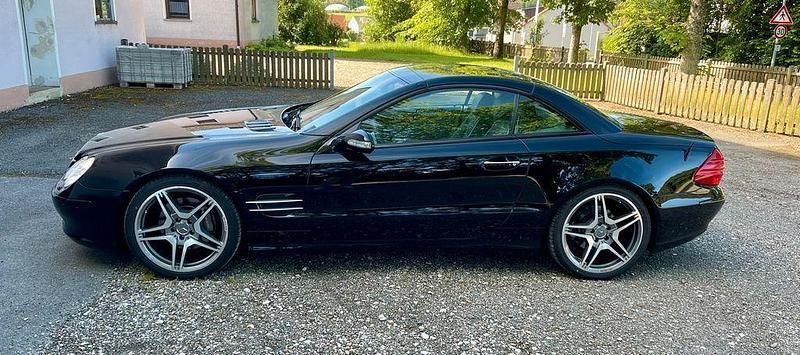 Gebraucht Mercedes SL500 306 PS (225 kW) 2003 Schwarz Cabrio