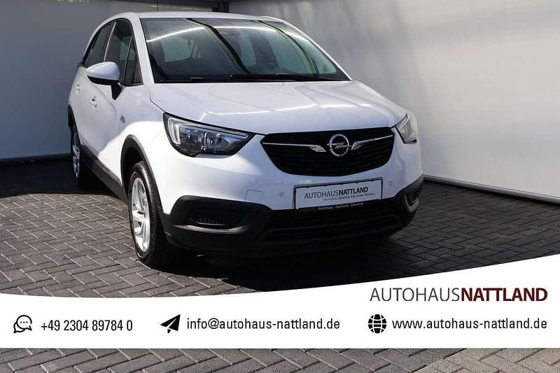 Gebraucht Opel Crossland X Edition 110 PS (80 kW) 2018 Schneweiss SUV