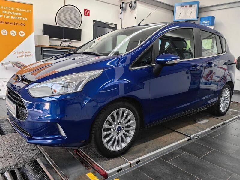 Gebraucht Ford B-MAX Titanium 125 PS (91 kW) 2013 Blau Van / Kleinbus