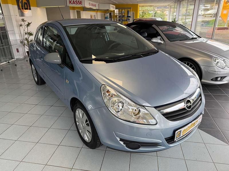 Gebraucht Opel Corsa Edition 80 PS (58 kW) 2007 Blau Limousine