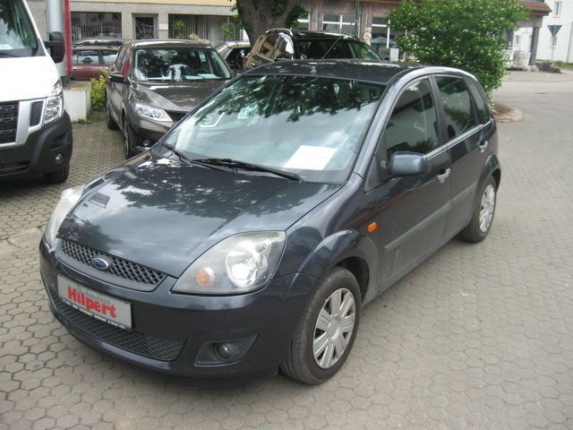 Gebraucht Ford Fiesta 80 PS (58 kW) 2007 Grau metallic Kleinwagen