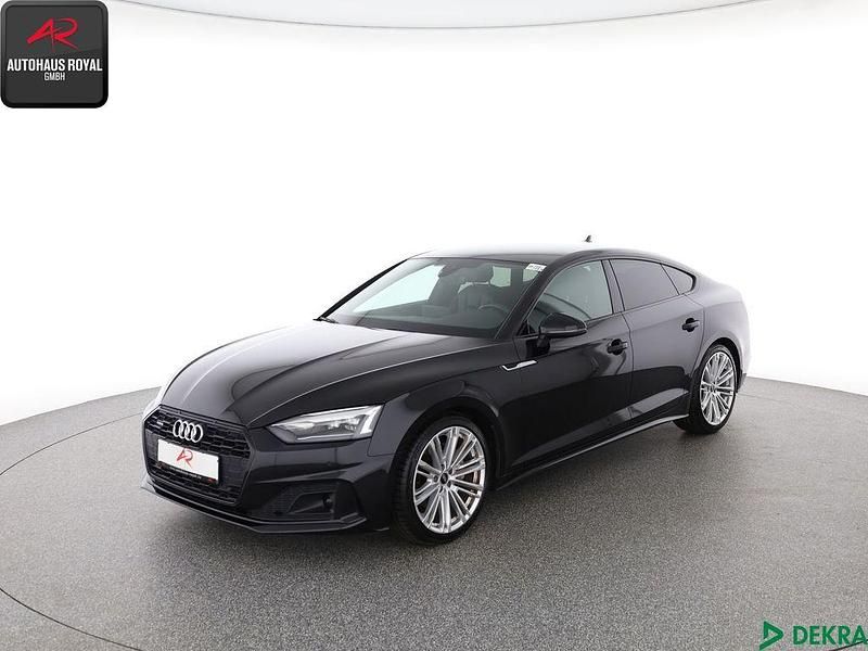 Schwarz Gebraucht 2022 Audi A5 Sportback Ambiente Limousine | 33.880 € (Fairer Preis) - Bild 1/4