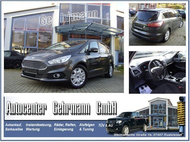 Gebraucht Ford S-MAX S 120 PS (88 kW) 2016 Grau metallic Van / Kleinbus