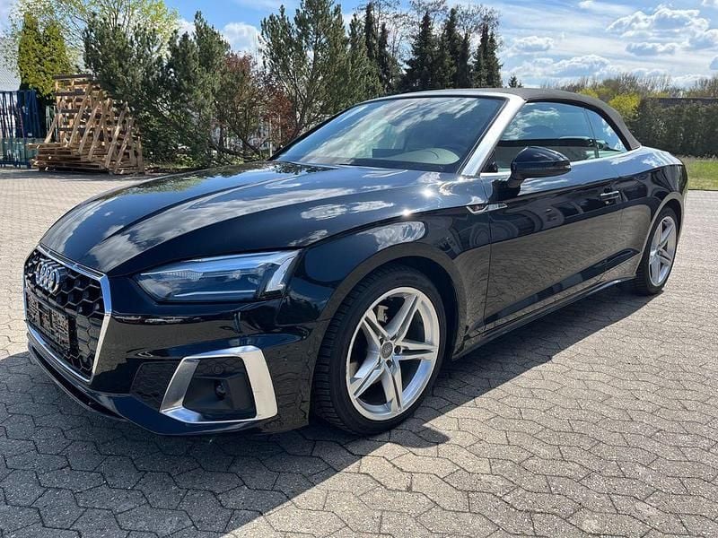 Gebraucht Audi A5 Cabriolet S-Line 190 PS (139 kW) 2020 Schwarz Cabrio