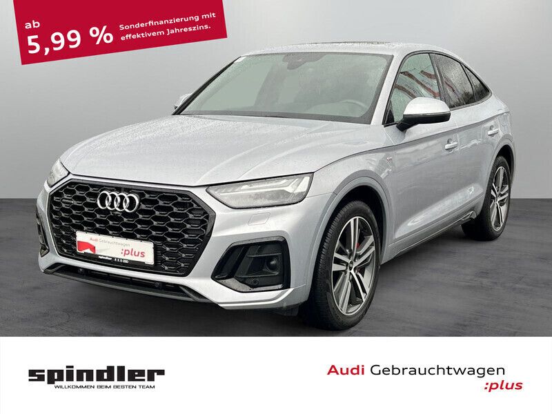 Silber Gebraucht 2021 Audi Q5 Sportback S-Line SUV | 46.480 € (Guter Preis) - Bild 1/4