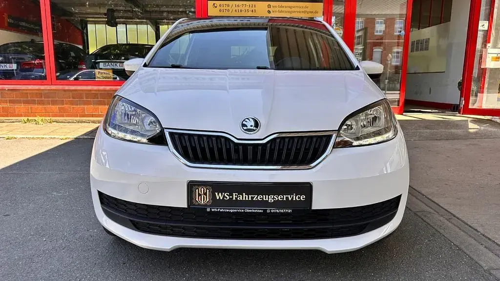 Gebraucht Skoda Citigo Clever 75 PS (55 kW) 2018 Weiß Kleinwagen