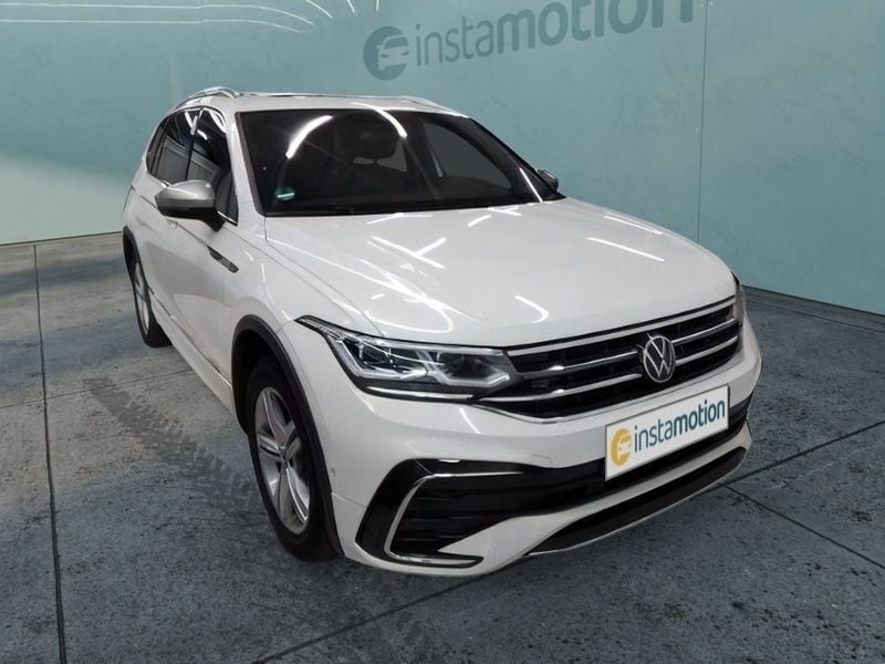 Weiß Gebraucht 2022 VW Tiguan R-line SUV | 39.910 € (Teuer) - Bild 1/3