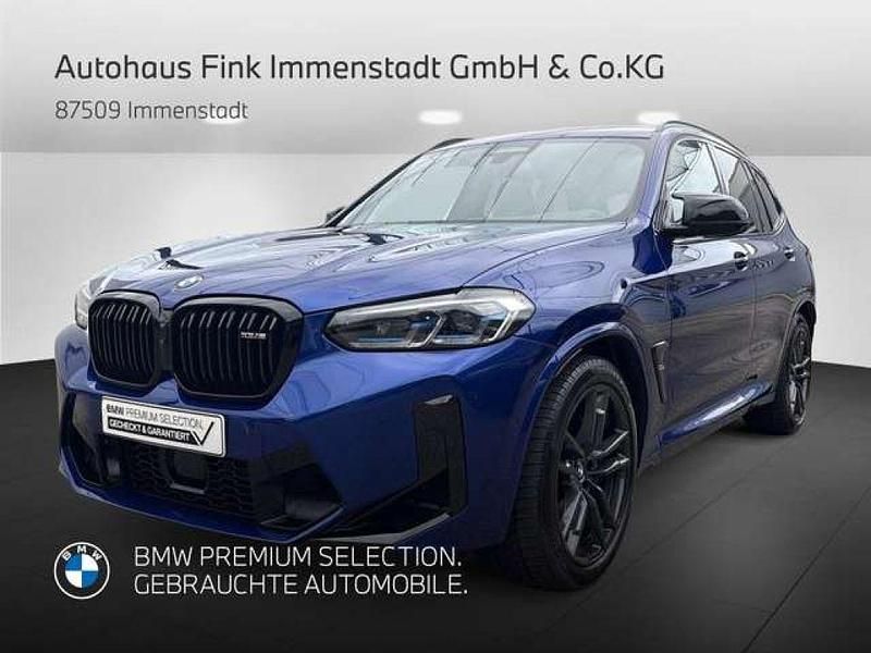 M marina bay blau metallic (metallic) Gebraucht 2022 BMW X3 Competition Edition SUV | 56.970 € (Fairer Preis) - Bild 1/4