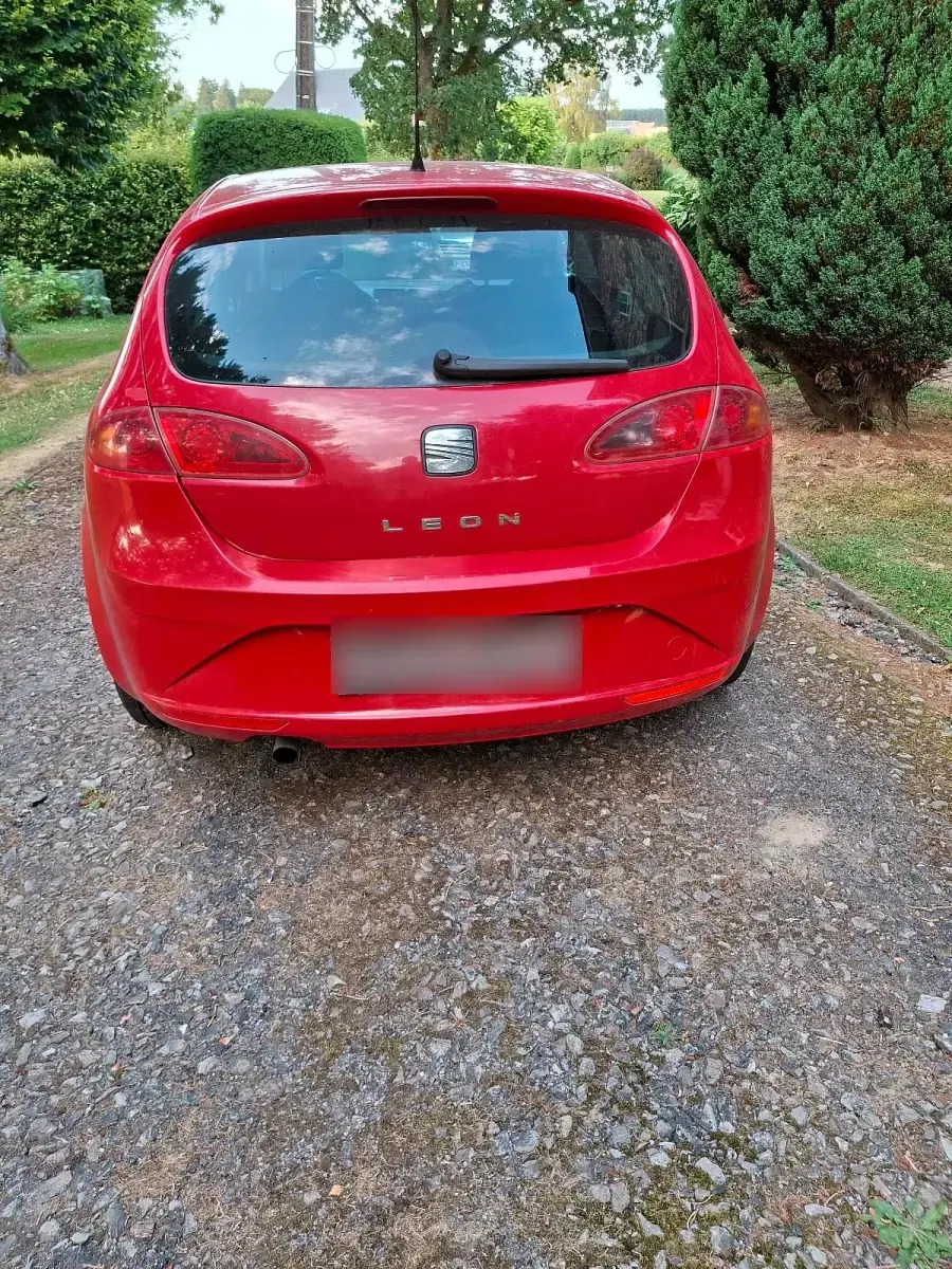 Gebraucht Seat Leon 105 PS (77 kW) 2007 Rot Kleinwagen