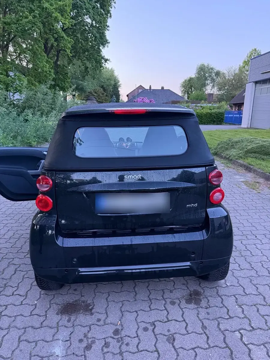 Gebraucht Smart ForTwo Cabrio 71 PS (52 kW) 2012 Schwarz Cabrio