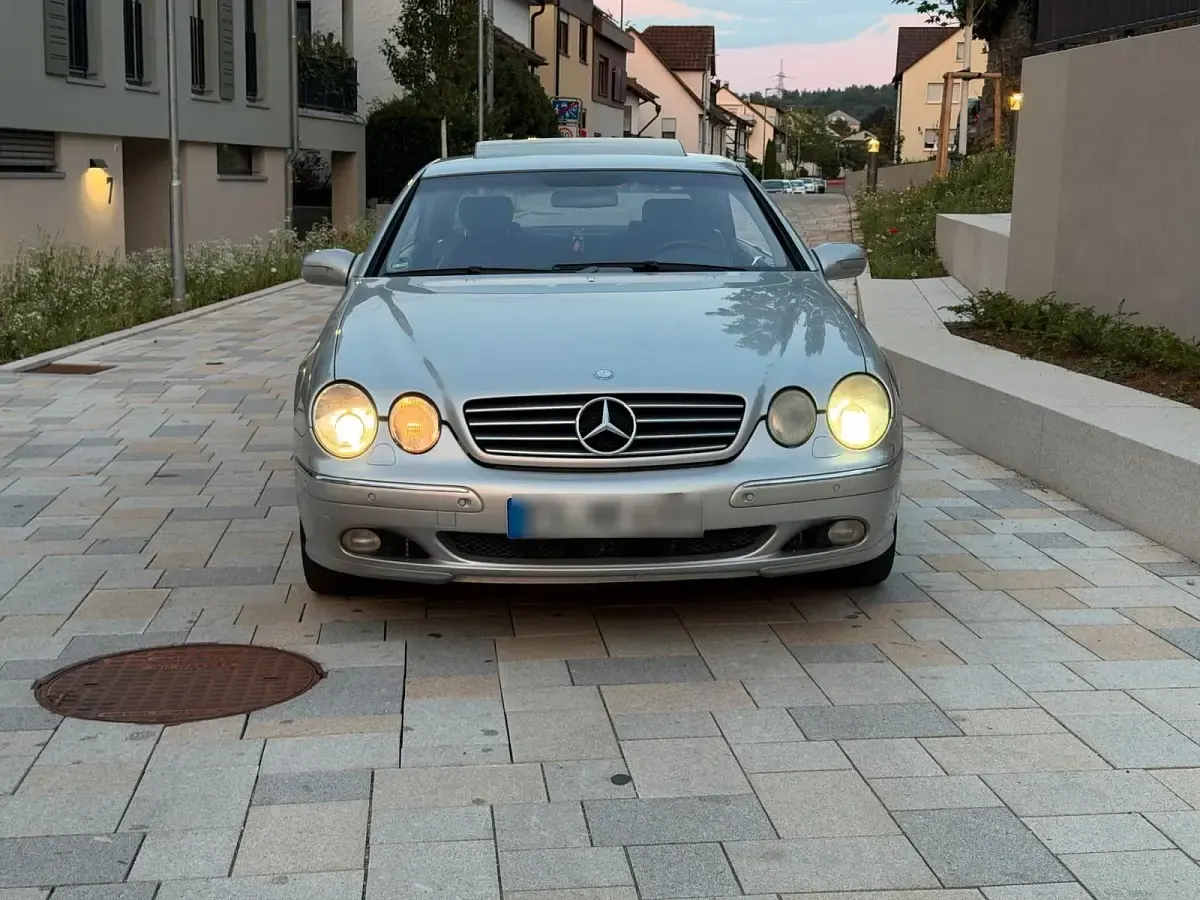 Gebraucht Mercedes CL500 306 PS (225 kW) 2000 Silber Coupé