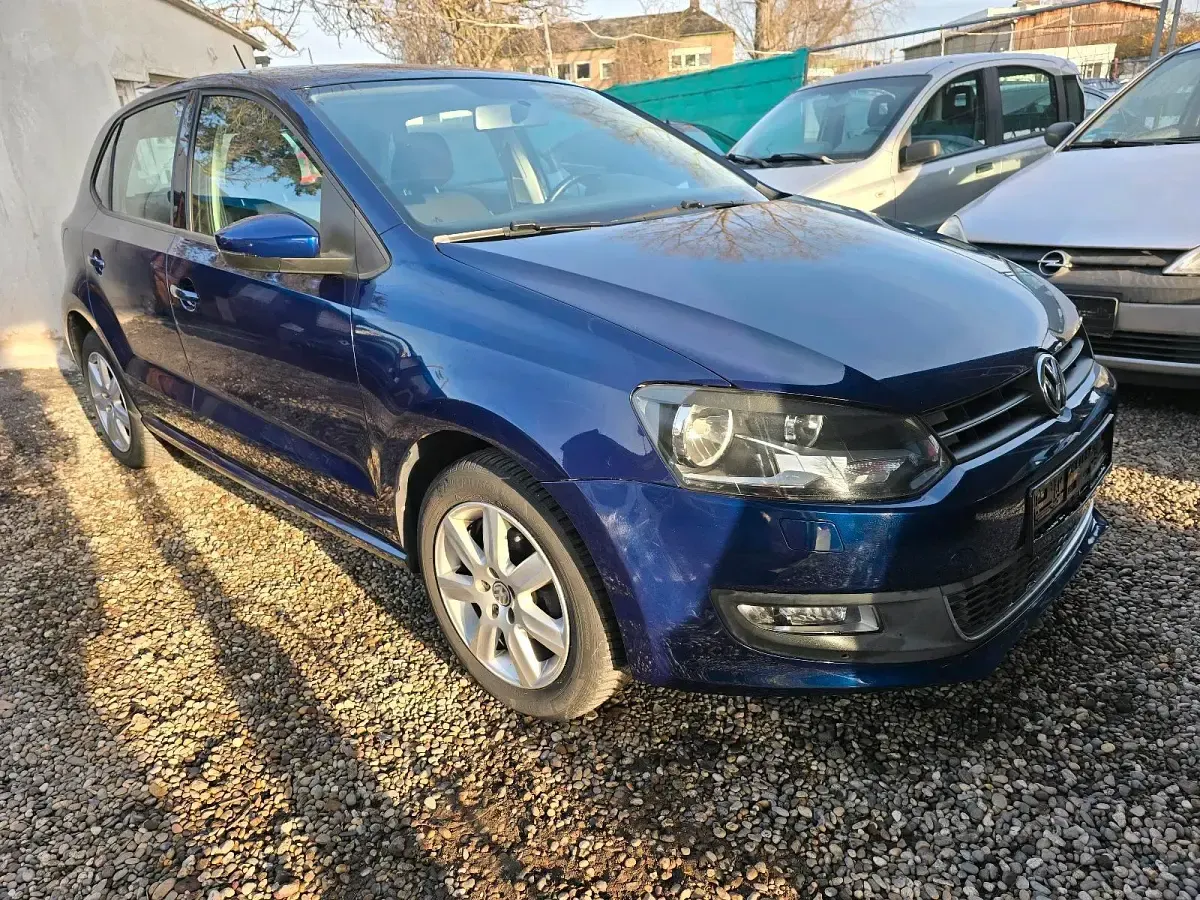 Gebraucht VW Polo Highline 86 PS (63 kW) 2010 Blau Kleinwagen