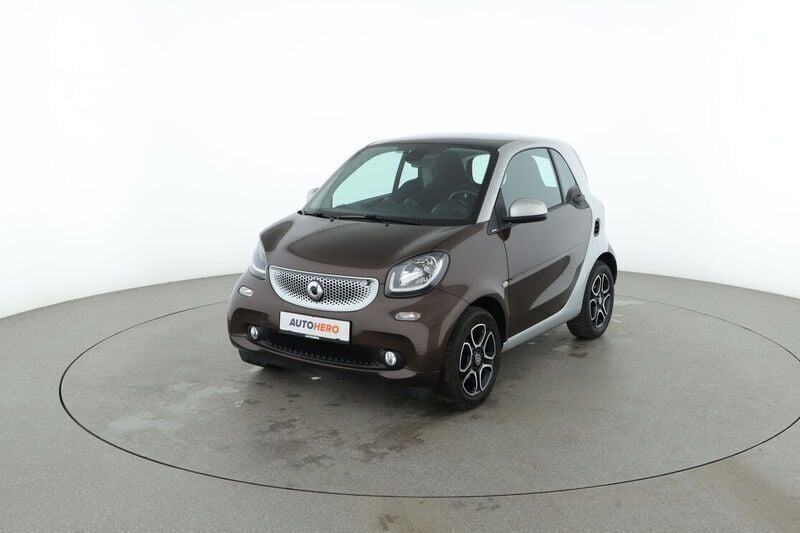 Braun Gebraucht 2018 Smart ForTwo Coupé Basis Coupé | 8.450 € (Fairer Preis) - Bild 1/4