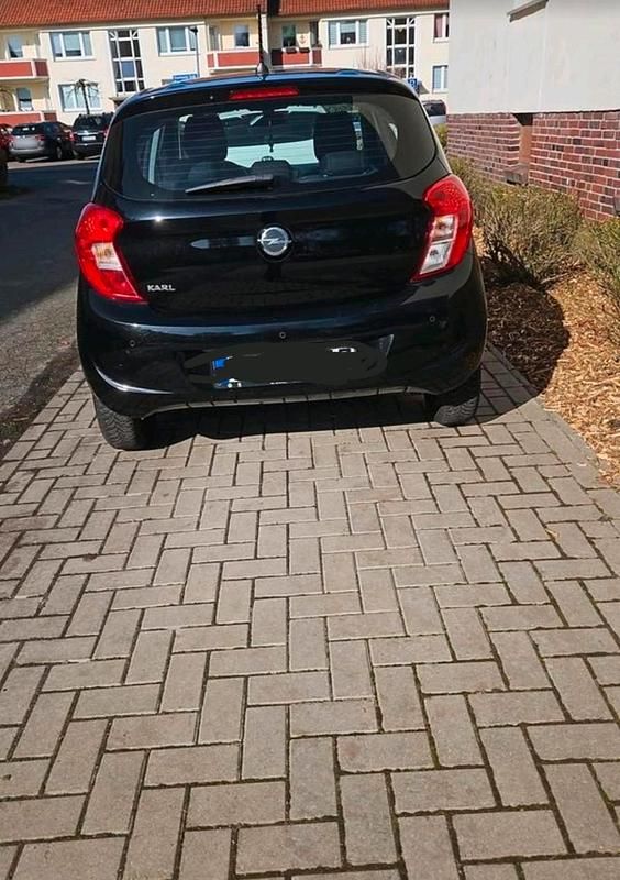 Gebraucht Opel Karl 75 PS (55 kW) 2018 Schwarz Kleinwagen