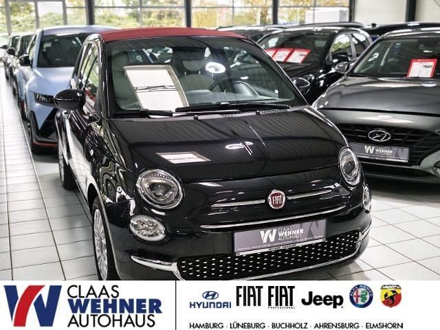 Vesuvio schwarz) (schwarz Gebraucht 2021 Fiat 500C Dolcevita Cabrio | 11.890 € (Guter Preis) - Bild 1/4